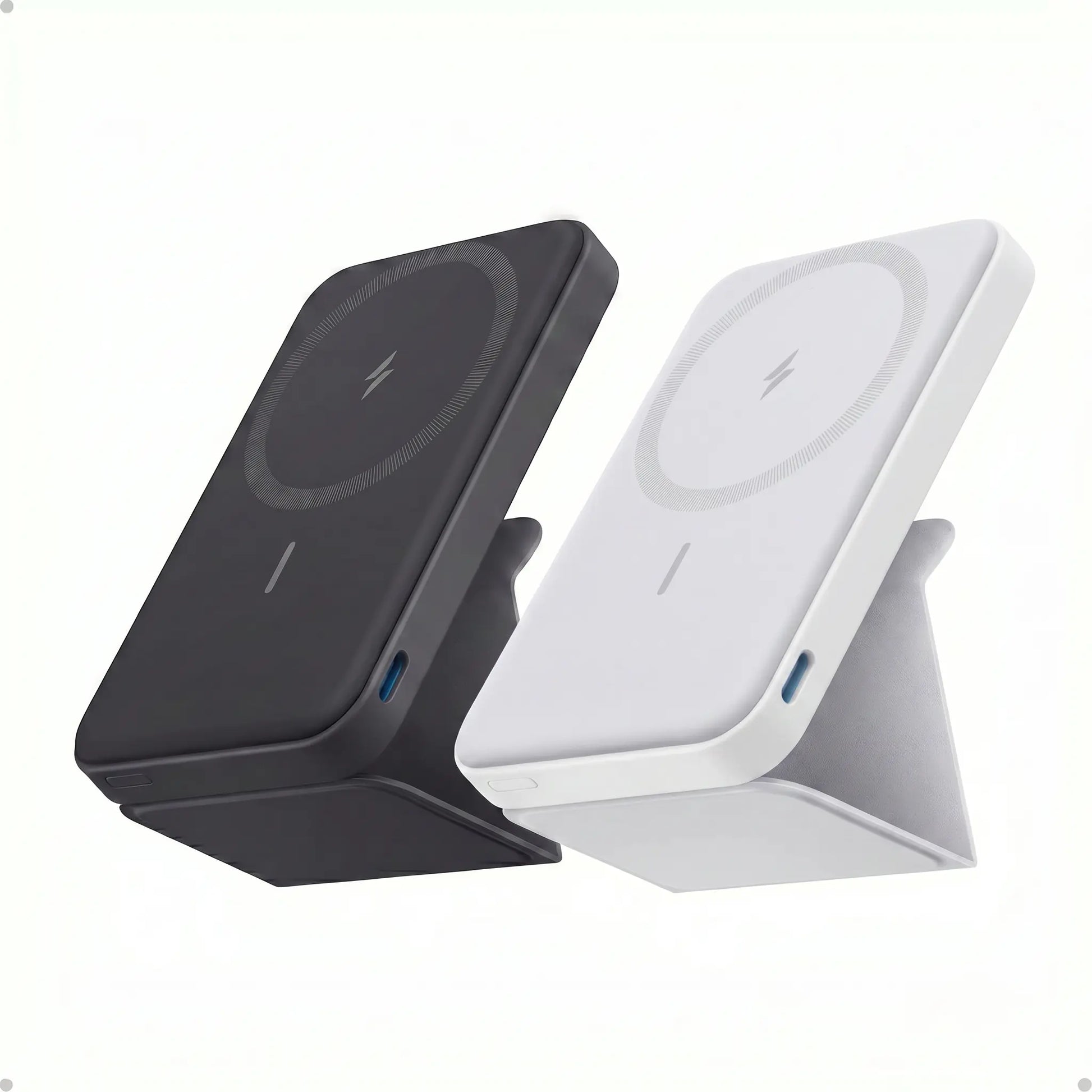 【Magnetic Power Bank】Anker 5,000Mah Magnetic Power Bank, Wireless Portable Charger with Foldable Stand & Side USB-C Port, Battery Pack for Iphone 17/16/15/14/13#Dealsforyoudays