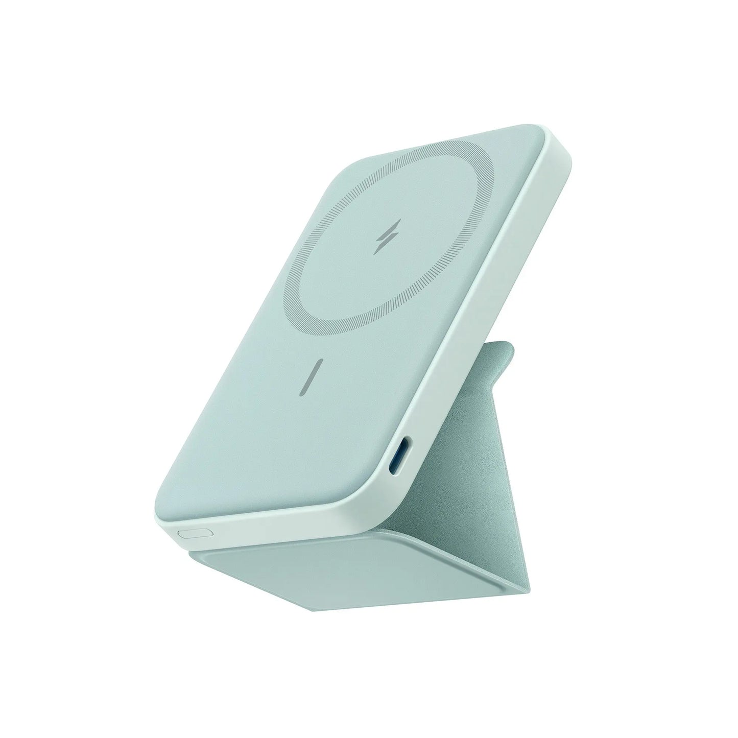 【Magnetic Power Bank】Anker 5,000Mah Magnetic Power Bank, Wireless Portable Charger with Foldable Stand & Side USB-C Port, Battery Pack for Iphone 17/16/15/14/13#Dealsforyoudays