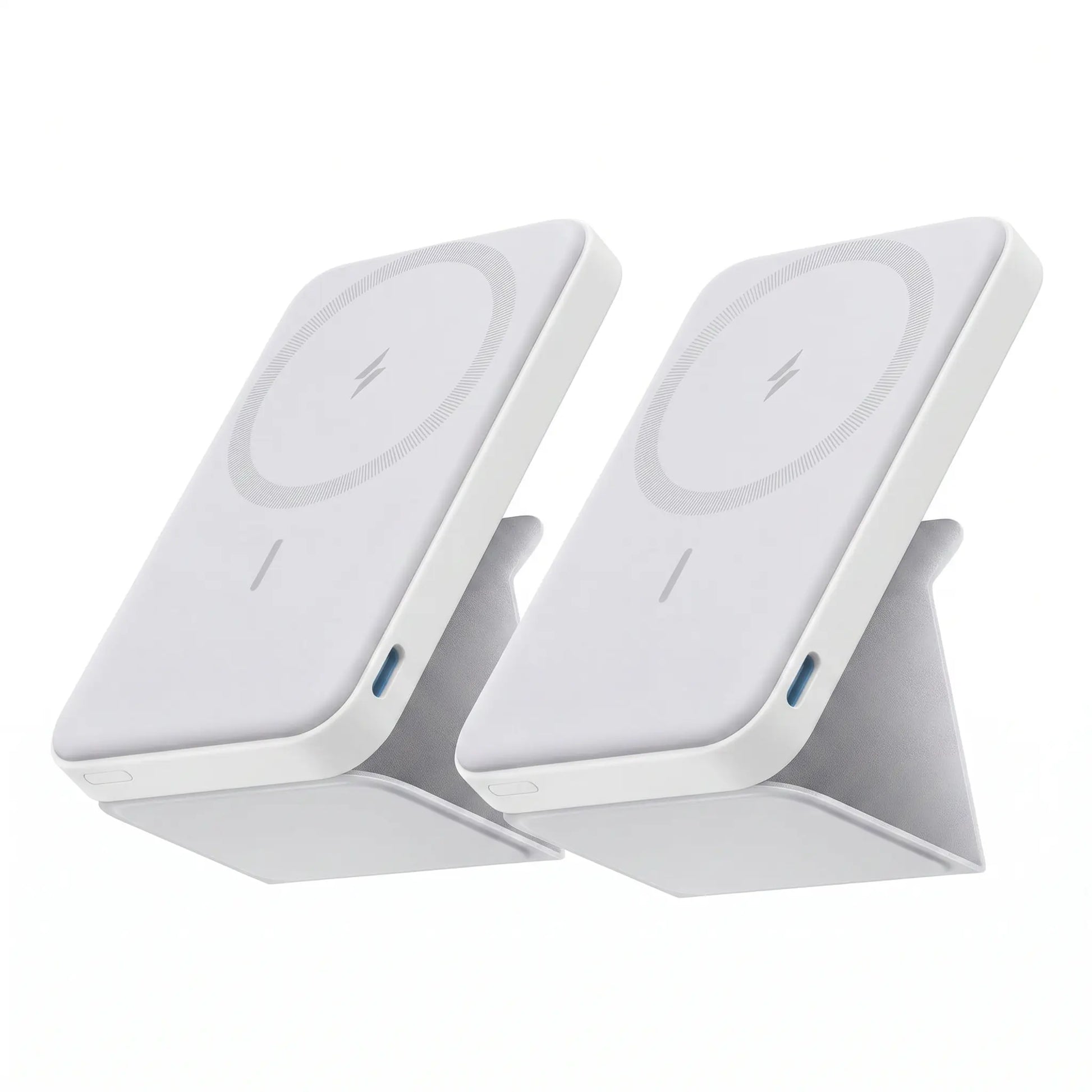 【Magnetic Power Bank】Anker 5,000Mah Magnetic Power Bank, Wireless Portable Charger with Foldable Stand & Side USB-C Port, Battery Pack for Iphone 17/16/15/14/13#Dealsforyoudays