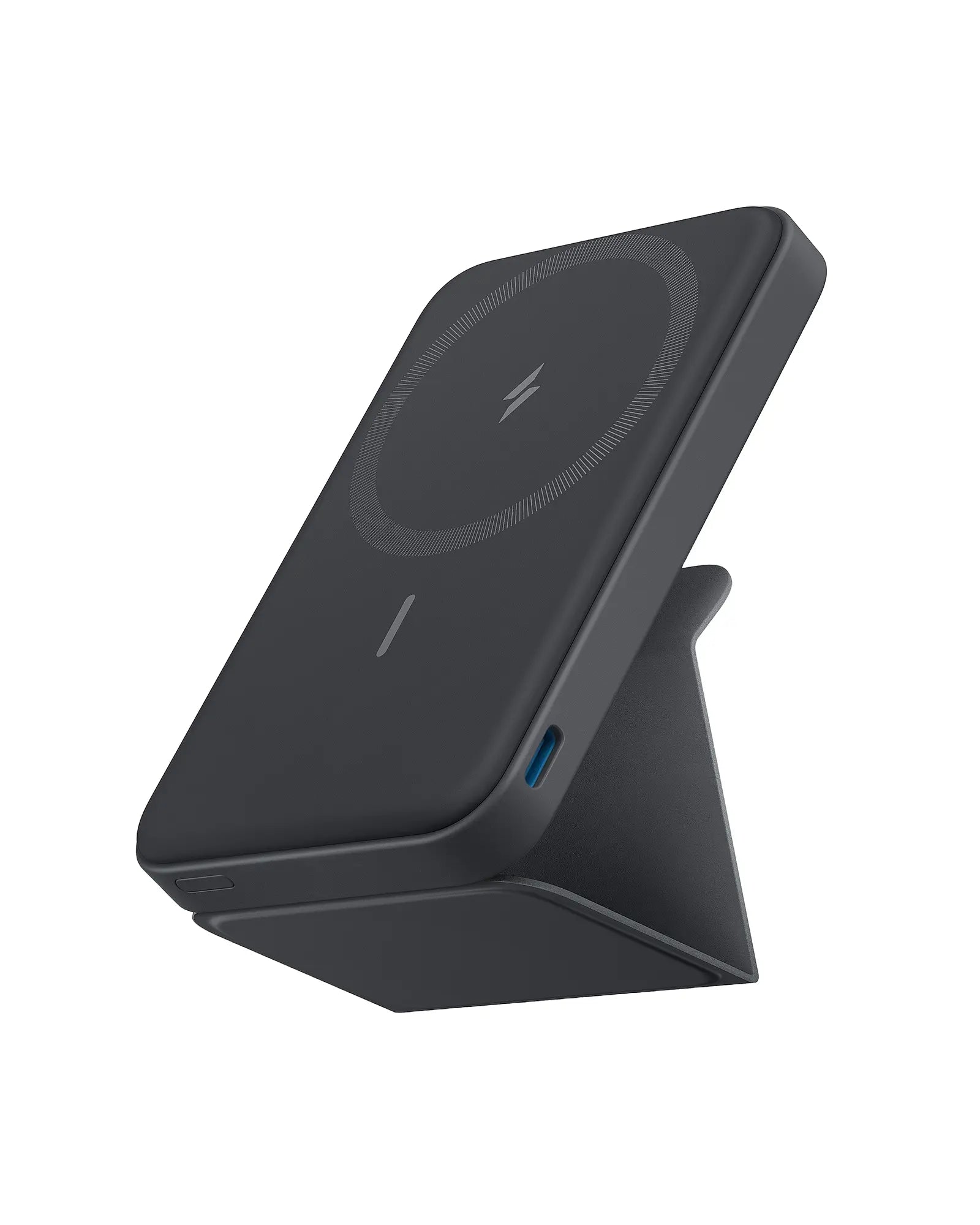 【Magnetic Power Bank】Anker 5,000Mah Magnetic Power Bank, Wireless Portable Charger with Foldable Stand & Side USB-C Port, Battery Pack for Iphone 17/16/15/14/13#Dealsforyoudays