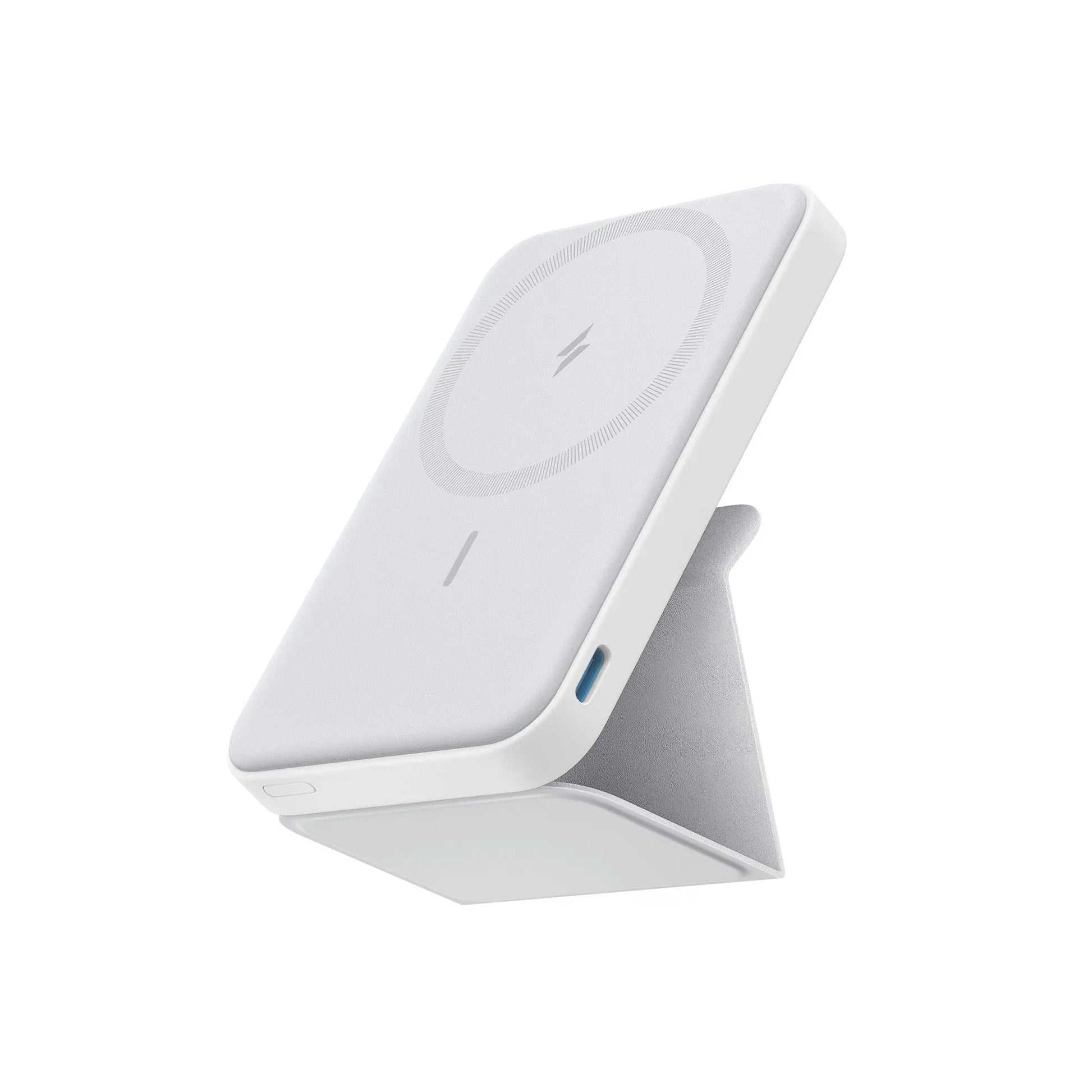 【Magnetic Power Bank】Anker 5,000Mah Magnetic Power Bank, Wireless Portable Charger with Foldable Stand & Side USB-C Port, Battery Pack for Iphone 17/16/15/14/13#Dealsforyoudays