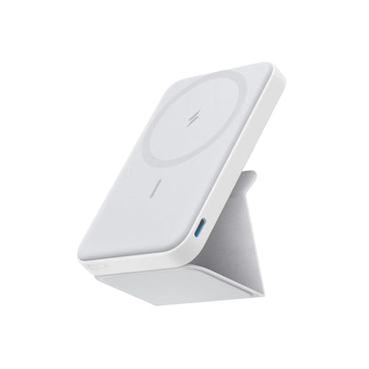 【Magnetic Power Bank】Anker 5,000Mah Magnetic Power Bank, Wireless Portable Charger with Foldable Stand & Side USB-C Port, Battery Pack for Iphone 17/16/15/14/13#Dealsforyoudays